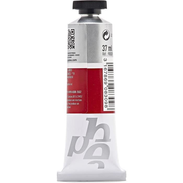 Acrylic Paint - PEBEO - Artist Acrylics Extra Fine - Naphthol Carmine - 37 Ml - Mixed