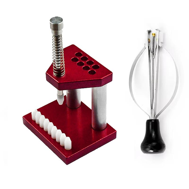 Watch Hand Plunger Puller Remover Opener Hand Set Alloy Steel Fitter Watch Repair Tool for Watchmaker Watch Hand Removing Tools