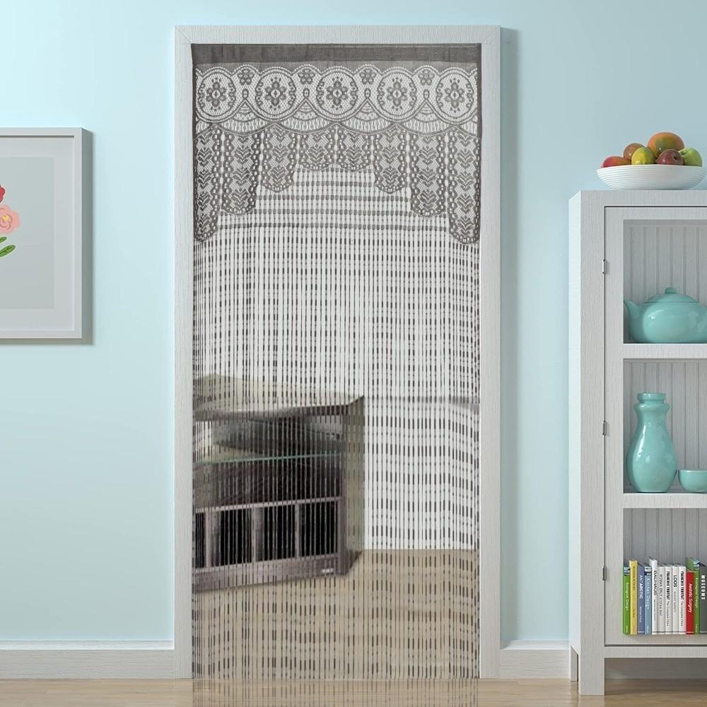 String Door String Curtain Jacquard Wall Closet Curtain Boho Door Drapes  Curtain Decorations