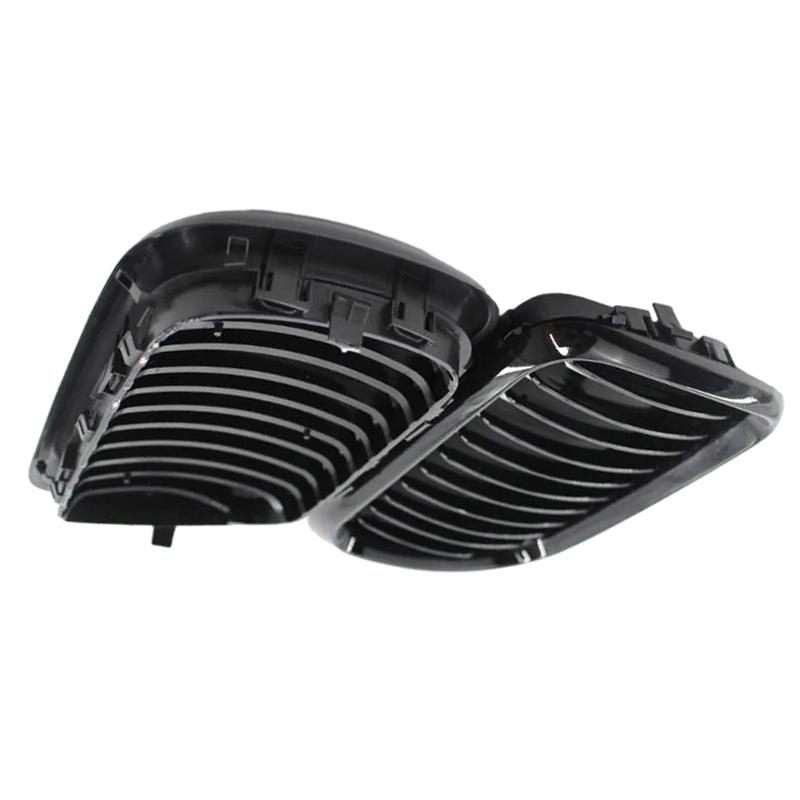Car Front Hood Kidney Grille Grill Gloss Black For BMW E36 3 Series 1997 1998 1999 Facelift 51138195152 51138195151