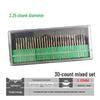 Diamond Grinding Head Set, 3mm Green Box: Cylindrical Alloy Grinding & Pneumatic Needle Heads