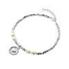 2024 Elegant Heartbreak Silver Pearl Bracelet for Women - Luxurious, Niche, High-End Style