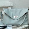 Bolsa tote, bolsa envelope, bolsa mensageiro de ombro, nova bolsa feminina de couro de vaca, grande capacidade.