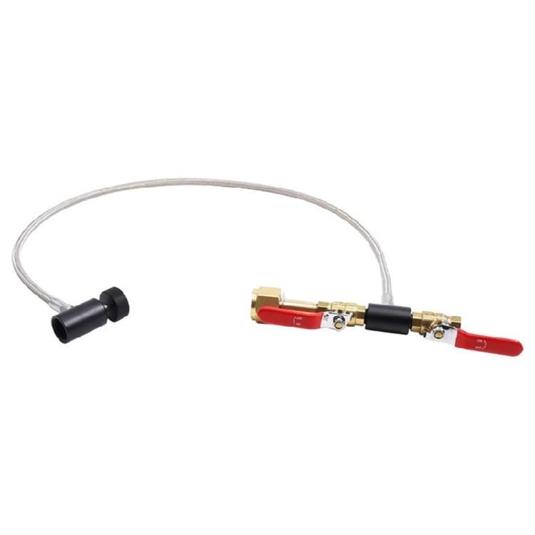 Adapter do napełniania butli CO2 pod wysokim ciśnieniem, adapter do napełniania cylindra z dwutlenkiem węgla do saturatora, pojemnik, kanister W21.8