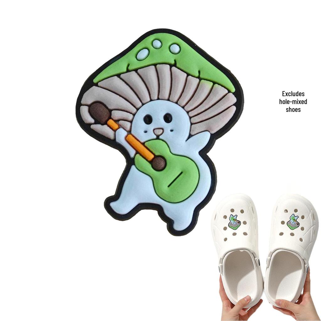 Rabbit Shoe Accessories: Cartoon PVC Charms for DIY Hole Shoes