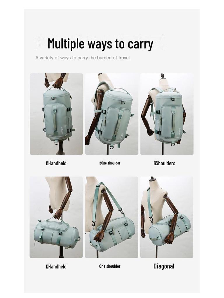 Durable Oxford Cloth Travel and Fitness Bag: Stylish, Wear-Resistant, Versatile Storage for Sports and Yoga