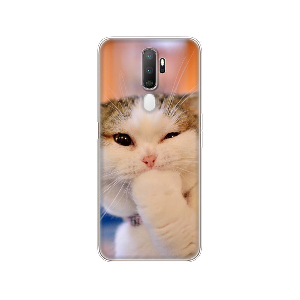 Pouzdro Pro Oppo A9 A5 2020 Pouzdro Měkké TPU Kryt na Zadní Stranu Telefonu Pro OPPOA9 OPPOA5 Coque Silikonové Pouzdro 6.5" Kůže nárazuvzdorná roztomilá