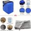 1/2/3/6/10pcs 30X60cm Microfiber Car Cleaning Towels Soft Quick Drying for Windows Mirrors Wiping Rags Double Layer Wash Cloth Hoses Windshield