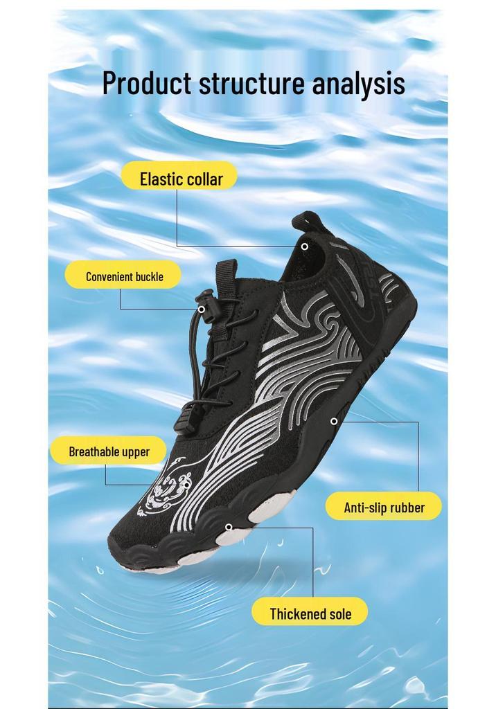 Cross-Border Water Sports Shoes: Non-Slip, Quick-Drying Surf, Beach, Fitness, Yoga, and Wading Shoes.