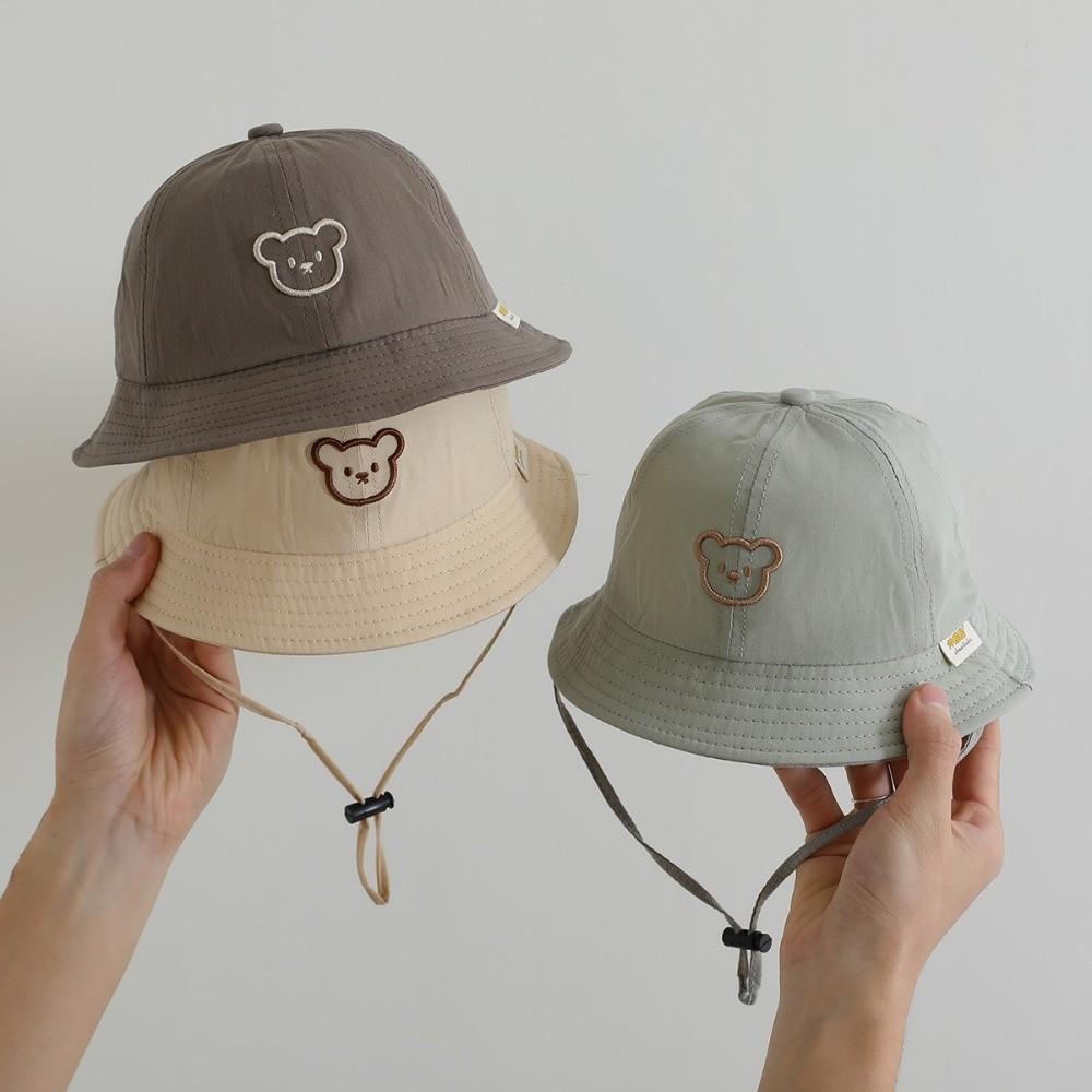 Sunscreen Baby Sun Hat Pure Cotton Panama Sun Hat Unisex Baby Bucket Hat  Beach Wear