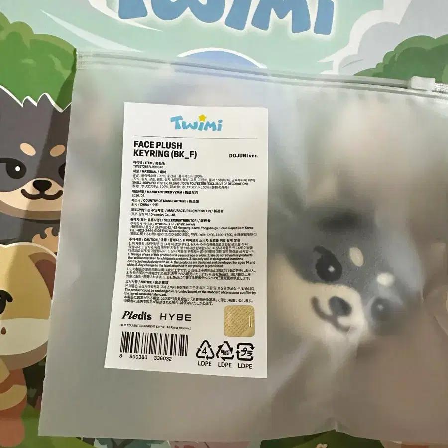 TWS Dohun Tuwimi Dojuni Face Plusle Keyring Pop-Up