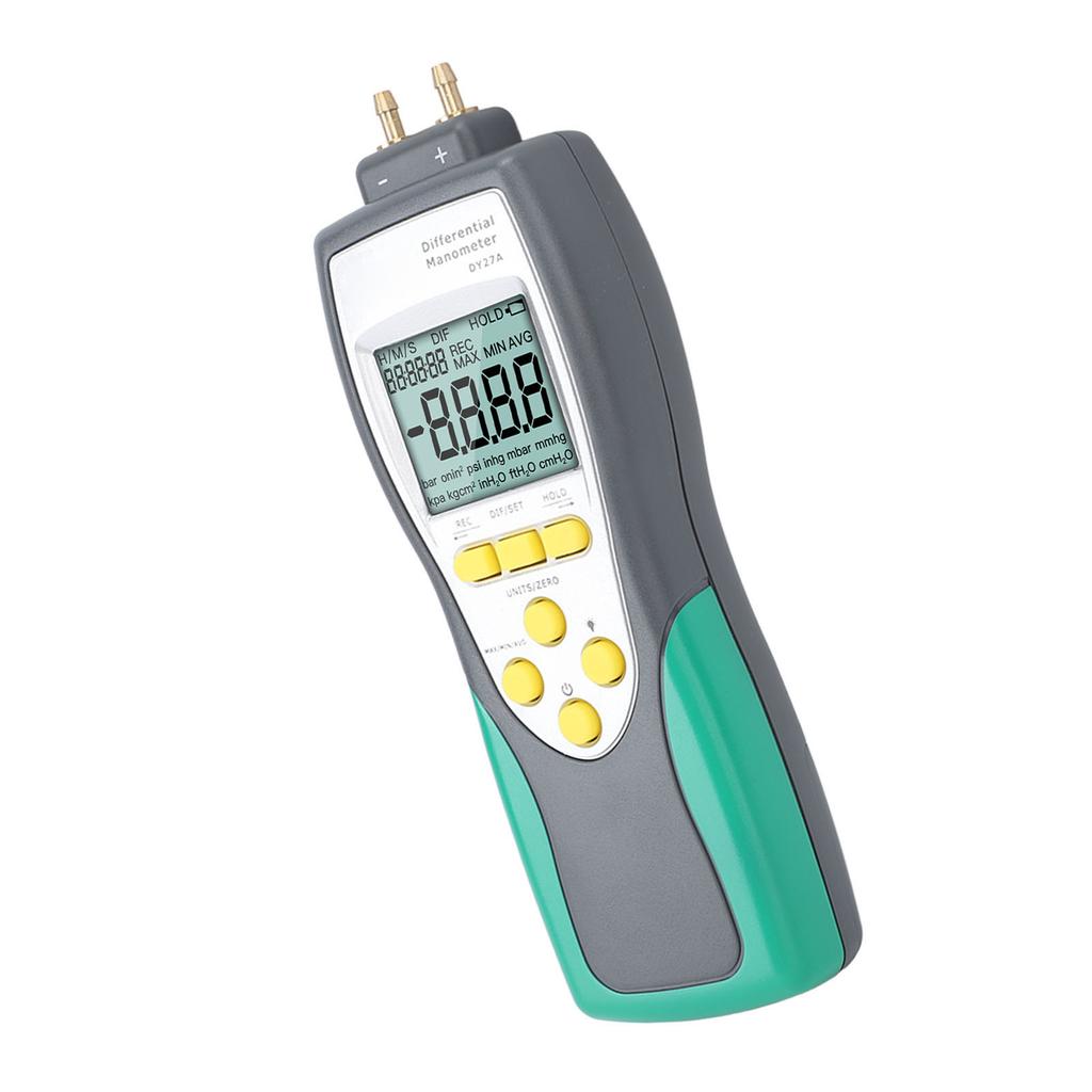 Digital Manometer 2.413bar High Accuracy Sensitive Fast Measurement Gas Pressure Tester for Brake Vacuum Pump Gas