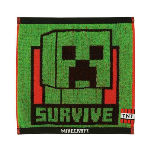 K Company Minecraft Jacquard Mini Towel Creeper MCT-JM-CP