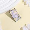 The Nurse Tarot Card Enamel Pins Custom Stethoscope Brooches Medical Badges Clothes Registered Nurse Jewelry Gift for Friends