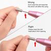 Electric Professional Nail File Kit, Manicure, Pedicure, Polishing, Shaping Tools, Portable Electric Nail Sharpener