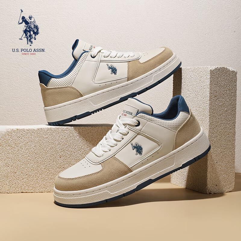 U.S. POLO ASSN. Men s Casual Low-Top Skate Sneakers 40