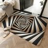 Soft Absorbent Non-Slip Rug Art optical illusion Floor Mat Home Decor Doormat Bedroom Floor Mat Shower Carpet