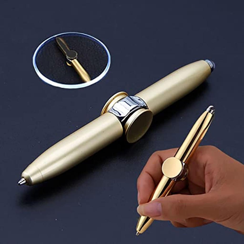 Lot De 10 Stylos Bille Rotatifs Métalliques Lurrose - Design Professionnel, Encre Noire, Pour Bureau Et Enseignant