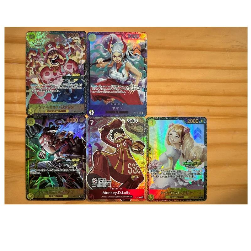 One Piece Diy Monkey Roronoa Zoro D Luffy Self Control Collect Signature Trading Flash Card Anime Cartoon Lovely Gift 63*88mm