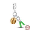 Copper Metal Bird Flying Wings Bee Plant Insect Colored Zircon Charm Bead Component Bead Components Ideal Designed For 3MM Authentic Original