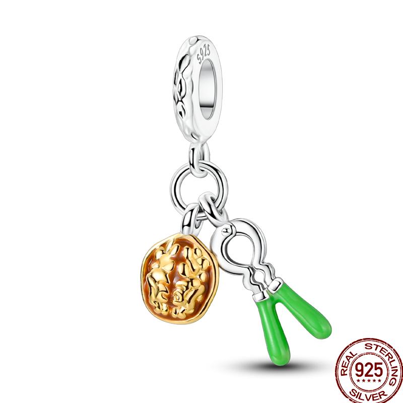 Copper Metal Bird Flying Wings Bee Plant Insect Colored Zircon Charm Bead Component Bead Components Ideal Designed For 3MM Authentic Original