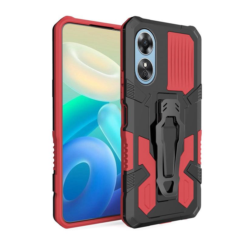 Applicable to OPPO A18 Mecha Warrior Mobile Phone Case A38 All-inclusive A78 Bracket A58 Anti-drop A57 Protective Case F21P