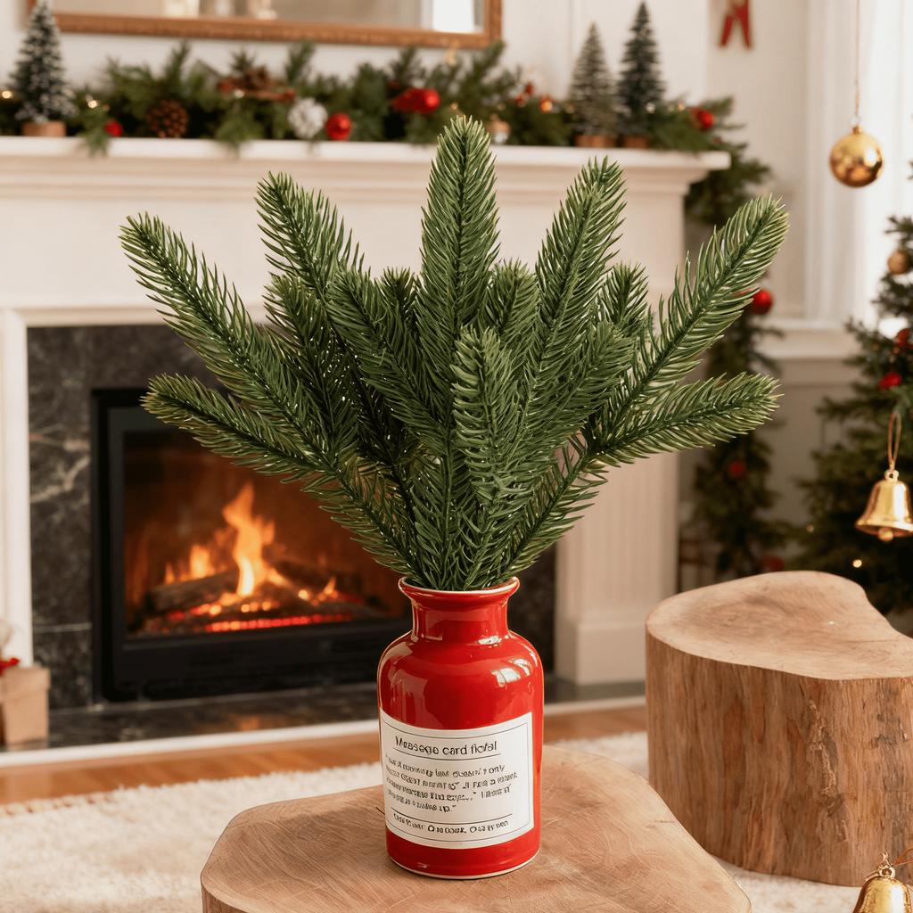 10/30Pieces Artificial plants wedding bridal accessories clearance decorative flowers vases home decor christmas wreath Crafts
