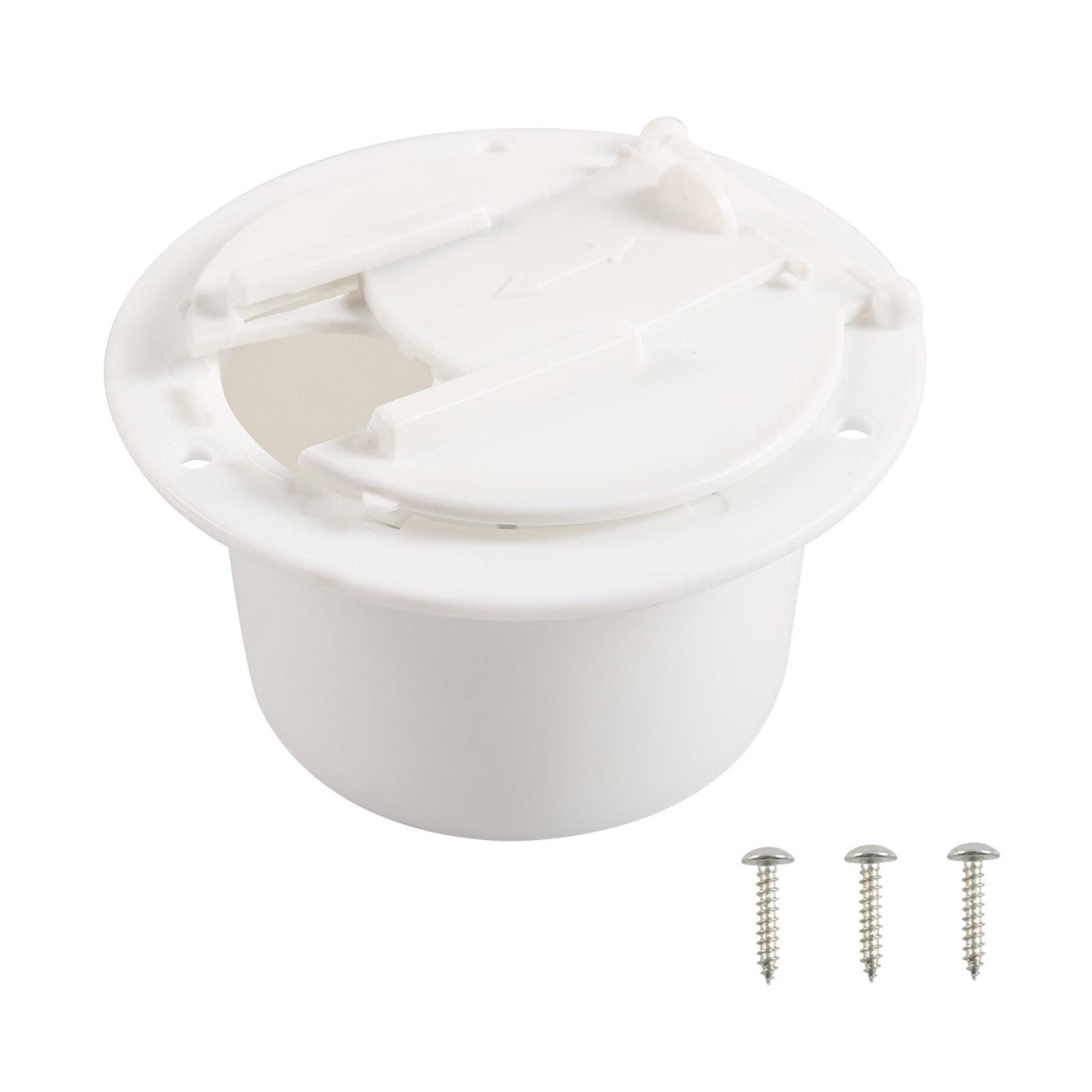 

Electrical Wire Hatches Weatherproof Cable Hatches Electrical Cord Hatches Outdoor Vehicle Wiring Protections for Vehicl 1 білий