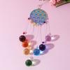 Hanging Crystal Wind Chime Pendant DIY Crafts Rainbow Catcher  Window Garden Ornaments