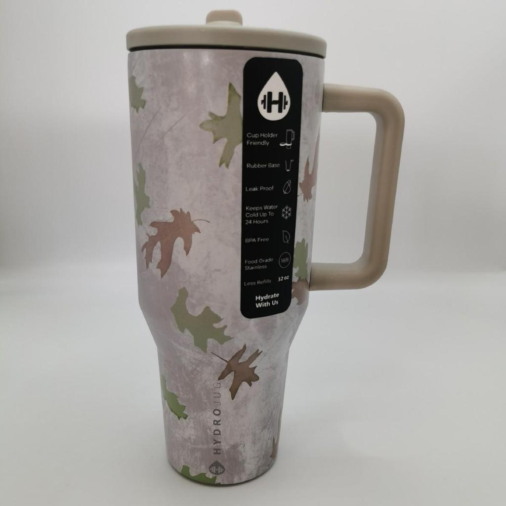 HydroJug Termohrnek 32OZ 40OZ Cestovní s víčkem na brčko Nerezová ocel Vakuově izolovaný Hrnek do auta Dvoustěnný Tepelný Ledový Cestovní