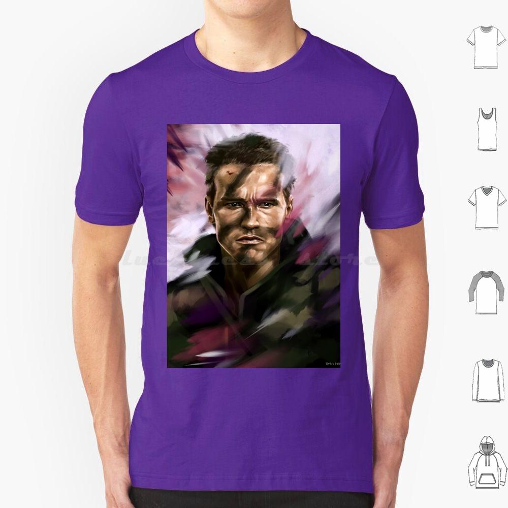Commando T Shirt 6xl Cotton Cool Tee Commando American Action Film Movie Arnold Schwarzenegger Arnold Schwarzenegger Hero Power