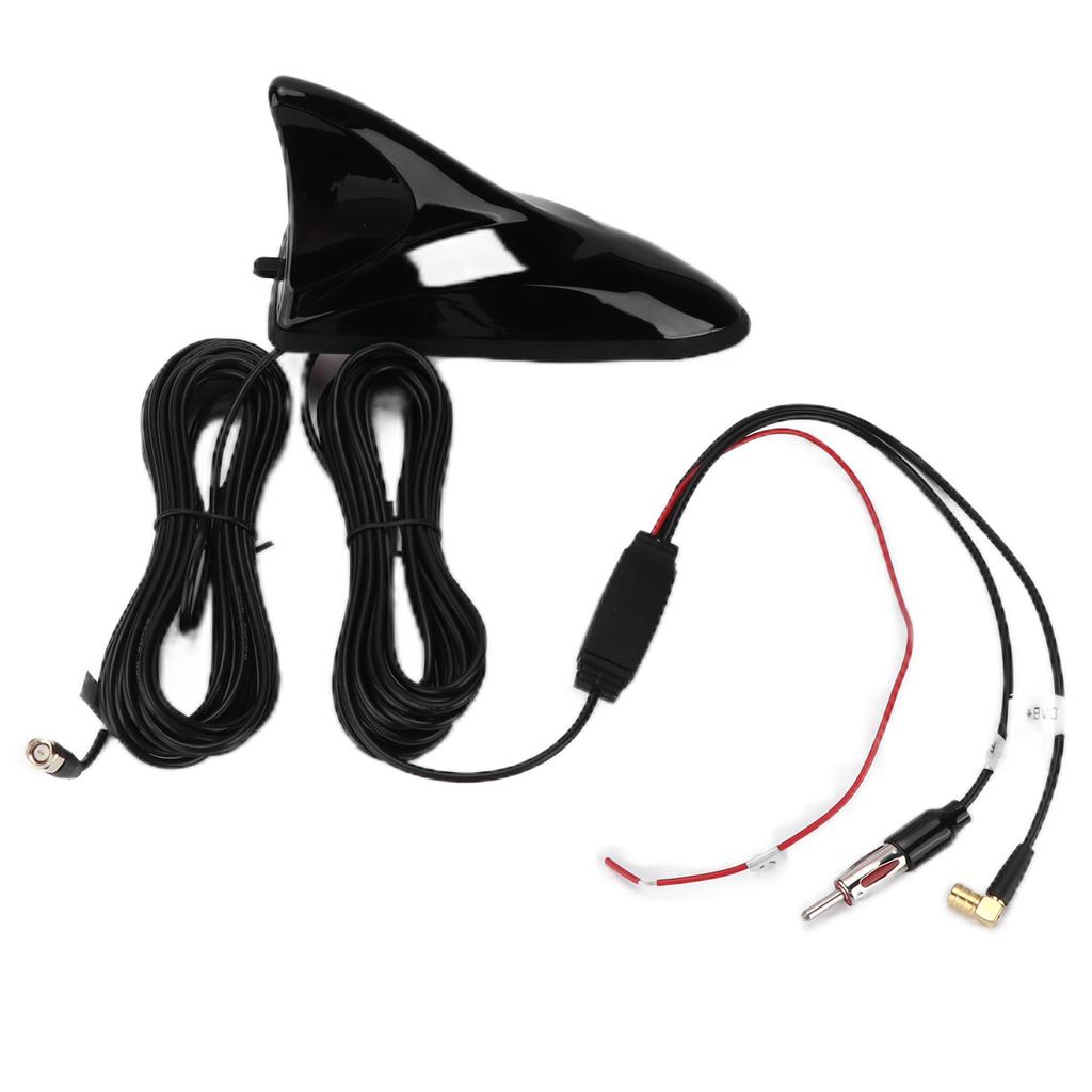 Antenna Shark Fin Shape 470‑860MHz Roof Mounted Universal for Car Digital TV Set Top Box