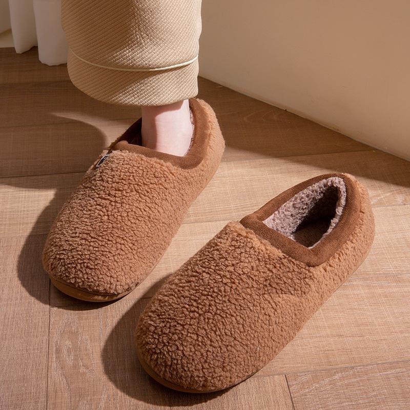 Damen Herren Flauschige Hausschuhe Winter Warm Hausschuhe Gemütlich Weich Leicht Nicht Plüsch Schuhe Memory-Schaum Indoor Hausschuhe