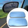 2x Mirror Glass Heated Replacement Driver Passenger Side for 3 Series E46