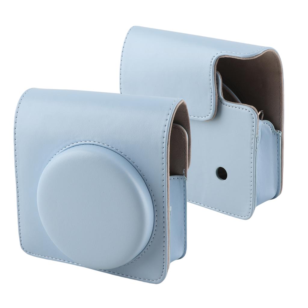 Portable Instant Camera Case Carry Bag PU Leather with Shoulder Strap Compatible with  Fuji SQUARE SQ1 Instant Camera