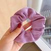 Korean Style Spring/Summer Floral Intestine Hair Scrunchie for Women – Elegant Ponytail Tie and Mori Girl Accessory.