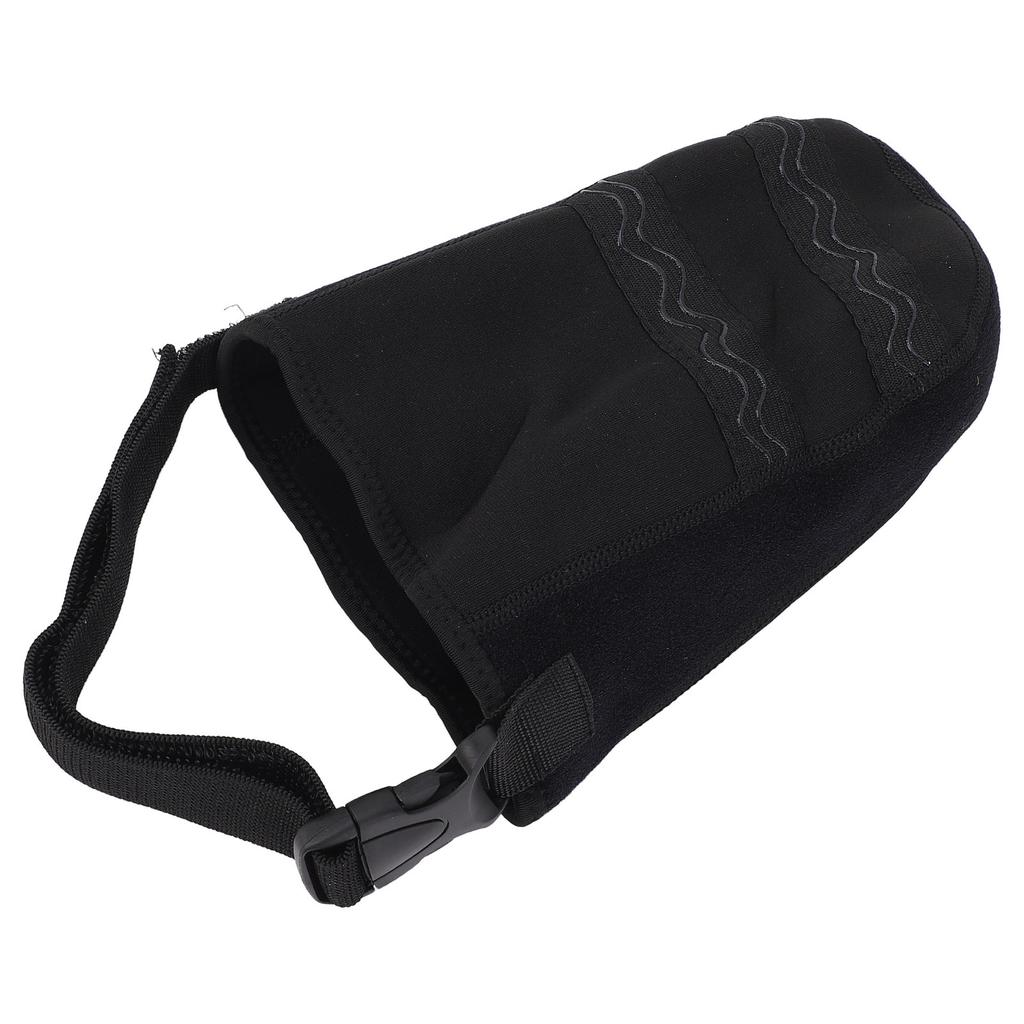 Improved Antislip Antidirty Double Adjustment Rear Heel Pad Black