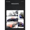 1/18 Lamborghini Vision Gran Turismo V12 GT Supercar Alloy Car Model Sound and Light Pull Back Children's Toy Collectibles Birthday Gift