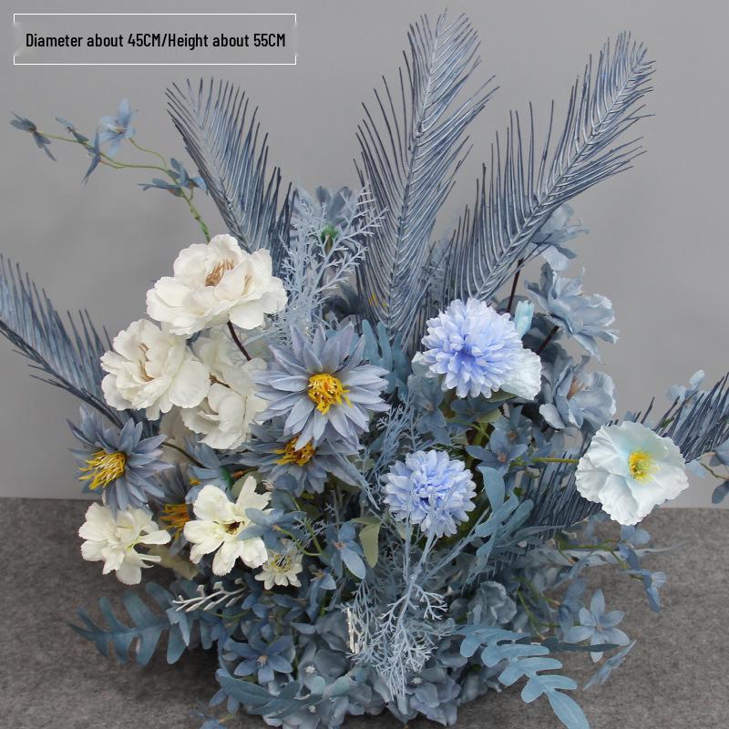 Artificial Wedding Aisle Flowers: Hotel Table Arrangements & Decorative Flower Balls for Stage and Welcome Area