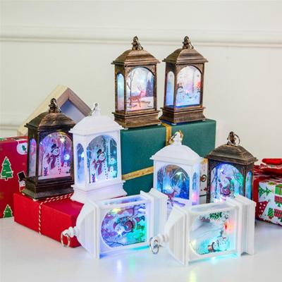 Einzigartige und attraktive Weihnachtsornament LED-Laterne zur Tischdekoration
