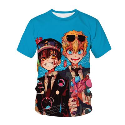 New Fashion Men/Women T Shirt 3D Printed Anime Pattern T-shirt Street Style Unisex Novelty Fashion Cartoons Top Kids 100-6XL