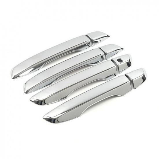 Chrome Car Door Handle Bowl Cover Trim For Honda Civic FC 2016- G10 Gen 10th