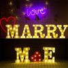 Creative INS LED Letter String Lights for Weddings and Birthdays