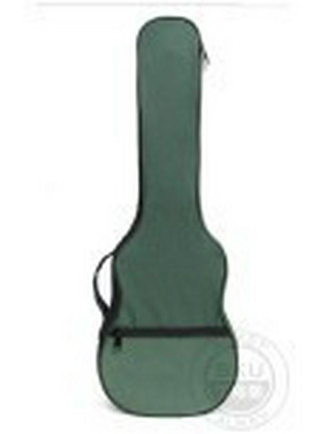 41-Inch Padded Guitar and Ukulele Bag with Yellow Stitching, Optional Text, Thickened Padding, for Folk Guitars.