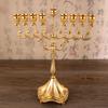 Candle Holder 9 Branches Alloy Vintage Decorative Candlestick Holder for Weddings