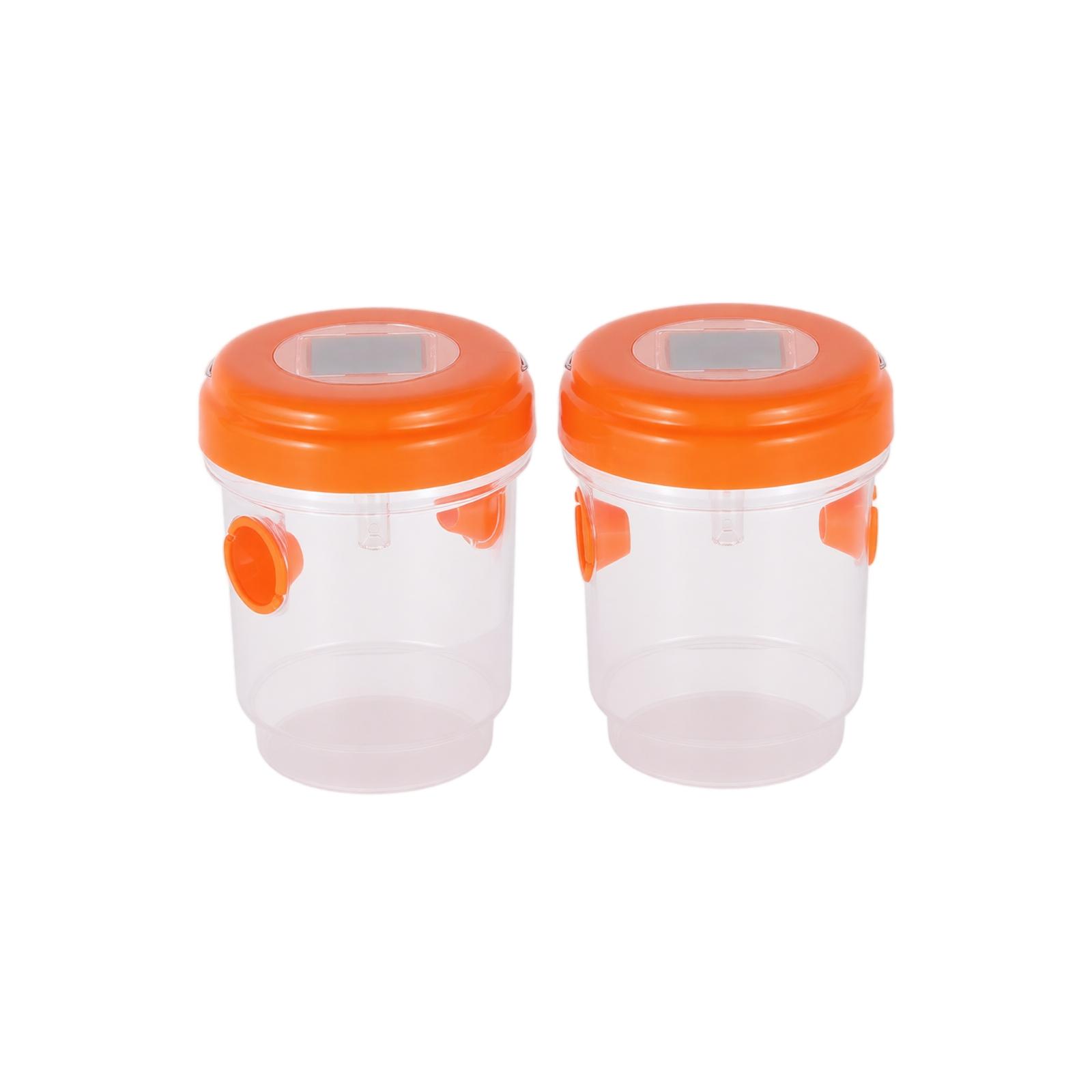 Solar Powered Wasp Trap Outdoor Hanging Insect Catcher Reusable Fly Insect Trap for Garden Patio Yard Two Pack One Size
