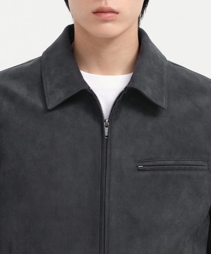 Musinsa Standard Synthetic Suede Work Jacket [Dark Grey]