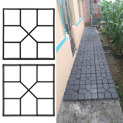 Bahçe Döşeme Kalıbı Avlu Yürüyüş Yolu Beton Kendin Yap Döşeme Çimento Yol Kalıbı Kendin Yap Plastik Bahçe Ev Koridor Alet