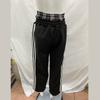 European and American Retro Sports Casual Loose Fitting Men's and Women's Double Waisted Fake Two-piece Sweatpants
