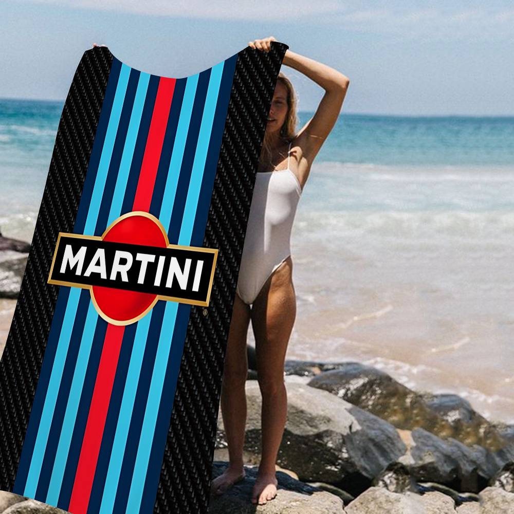 M-Martini Racing Toalla de Baño Microfibra Suave Absorbente de Agua Transpirable Para Niña Niños Decorativa Dibujos Animados Toalla de Playa